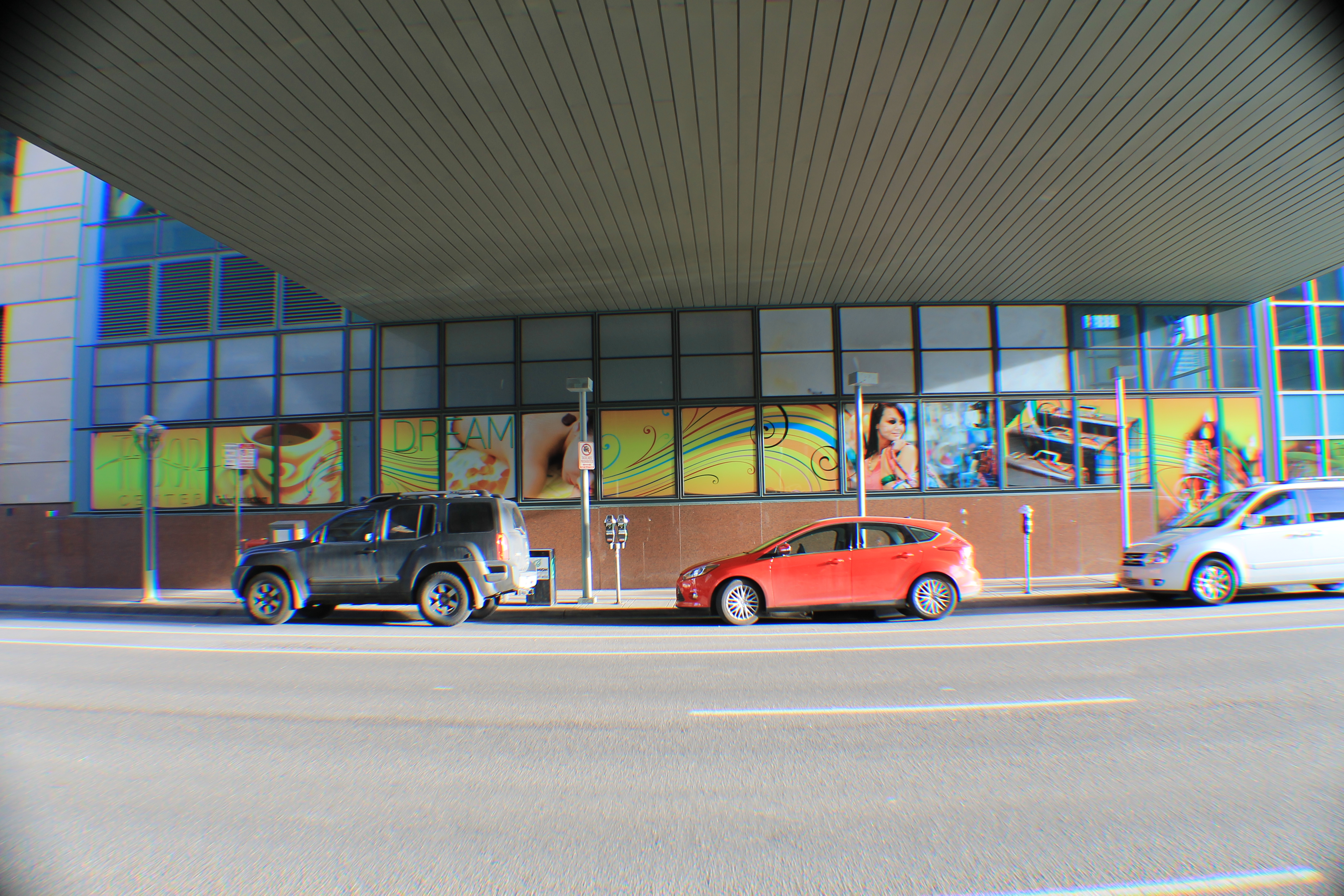 Large format wall installation